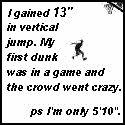 Free vertical jump report