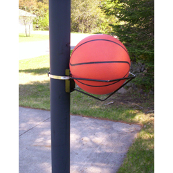 Basketball Butler Single Ball Pole or Garage Mount Basketball Holder