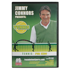 Jimmy Connors Fundamentals - Tennis For Kids DVD