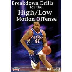 Breakdown Drills for the High/Low Motion Offense - Basketball DVD