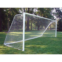 All-Star II Pro Soccer Goal - PAIR - 8' X 24' - Round