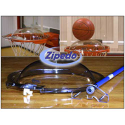 Zipedo Basketball Rebounder Basketball Rim Cover Attachment