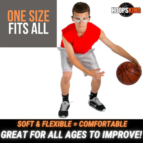 basketball dribbling goggles HoopsKing Basketball Dribble Goggles | Blinders Specs