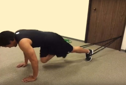 Elastic Band Sprint Floor Door Set