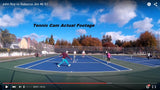 Tennis Cam Action Camera & Fence Mount